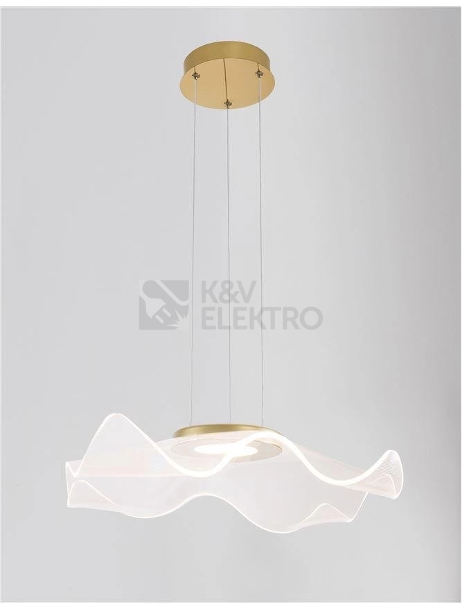 Obrázek produktu Závěsné LED svítidlo NOVA LUCE SIDERNO 15W 3000K 9054501 3