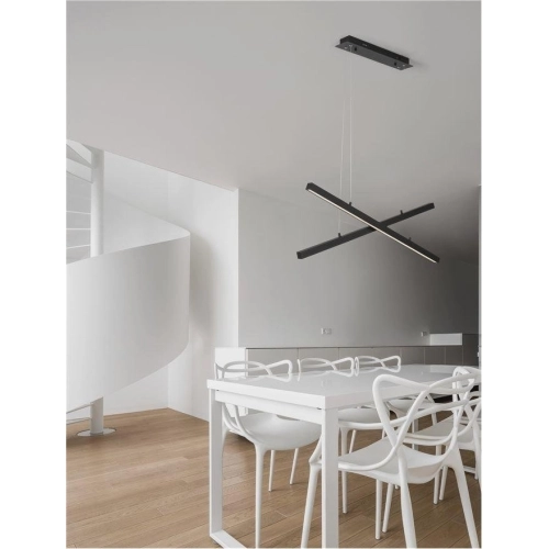 Závěsné LED svítidlo NOVA LUCE X-LINE 40W 3000K 9060920 stmívatelné Triac (obrázek 9)