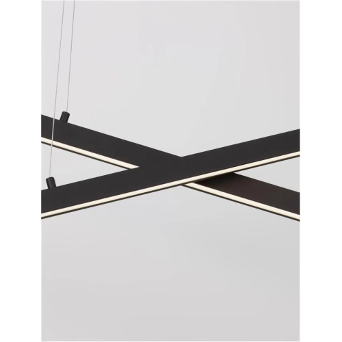 Závěsné LED svítidlo NOVA LUCE X-LINE 40W 3000K 9060920 stmívatelné Triac (obrázek 3)
