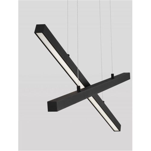 Závěsné LED svítidlo NOVA LUCE X-LINE 40W 3000K 9060920 stmívatelné Triac (obrázek 8)