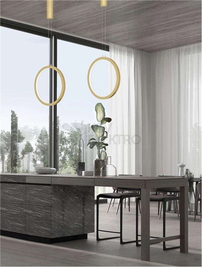 Obrázek produktu Závěsné LED svítidlo NOVA LUCE CHANGE 26W 3000K 9070166 stmívatelné Triac 1