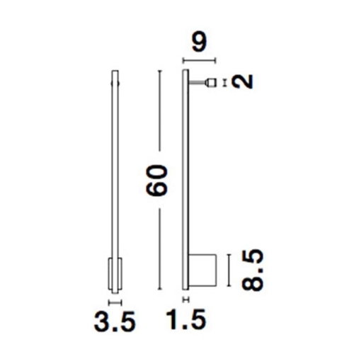 Nástěnné LED svítidlo NOVA LUCE GROPIUS 10W 3000K 9081130 (obrázek 8)
