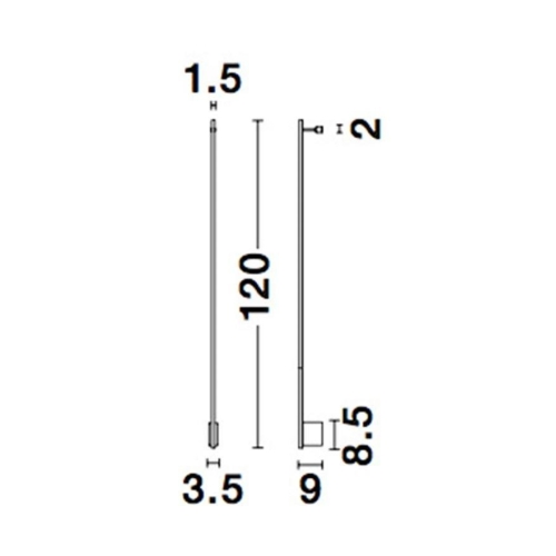 Nástěnné LED svítidlo NOVA LUCE GROPIUS 20W 3000K 9081150 (obrázek 10)