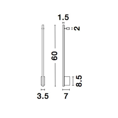 Nástěnné LED svítidlo NOVA LUCE GROPIUS 10W 3000K 9081600 (obrázek 8)