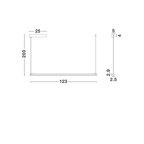 Závěsné LED svítidlo NOVA LUCE LIOS 28W 3000K 9088111 (obrázek 6)