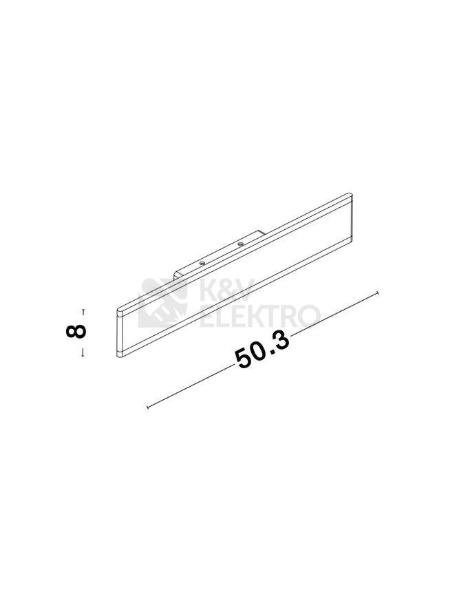 Obrázek produktu Nástěnné LED svítidlo NOVA LUCE LINE 2x12W 3000K 9115912 4