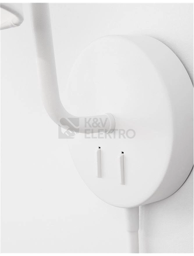 Obrázek produktu Nástěnné svítidlo NOVA LUCE SAGE E27 + LED na čtení 3000K 9129329 bez žárovky 5