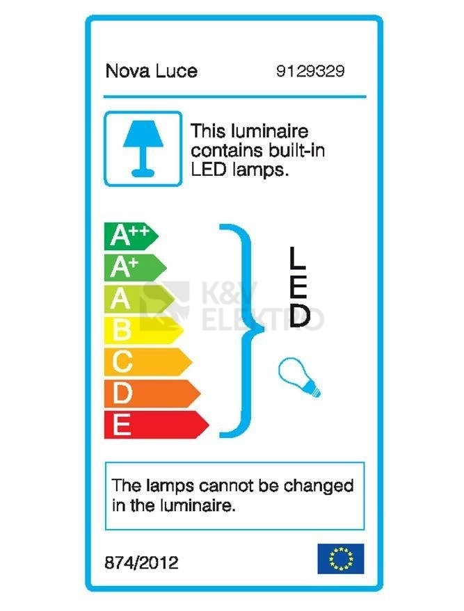 Obrázek produktu Nástěnné svítidlo NOVA LUCE SAGE E27 + LED na čtení 3000K 9129329 bez žárovky 9