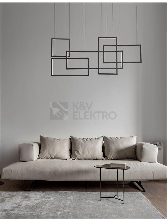 Obrázek produktu Závěsné LED svítidlo NOVA LUCE CORNICE 91W 3000K 9142765 stmívatelné Triac 4