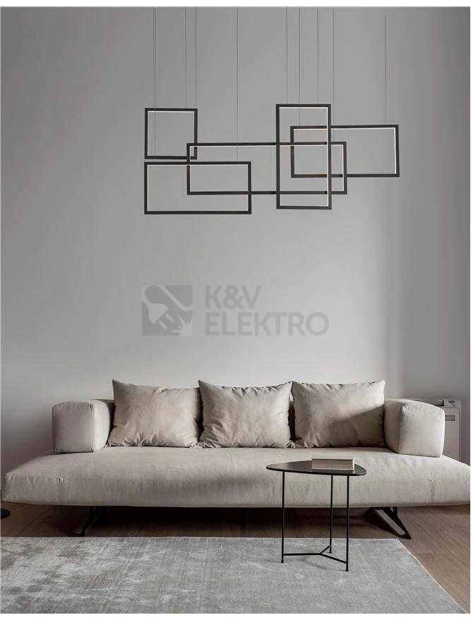 Obrázek produktu Závěsné LED svítidlo NOVA LUCE CORNICE 91W 3000K 9142765 stmívatelné Triac 4