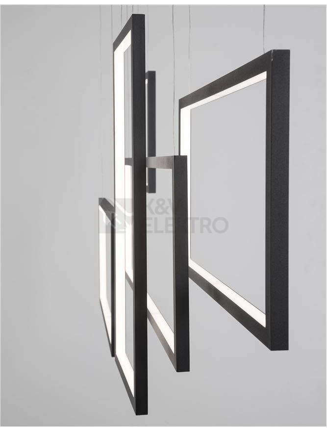 Obrázek produktu Závěsné LED svítidlo NOVA LUCE CORNICE 91W 3000K 9142765 stmívatelné Triac 6