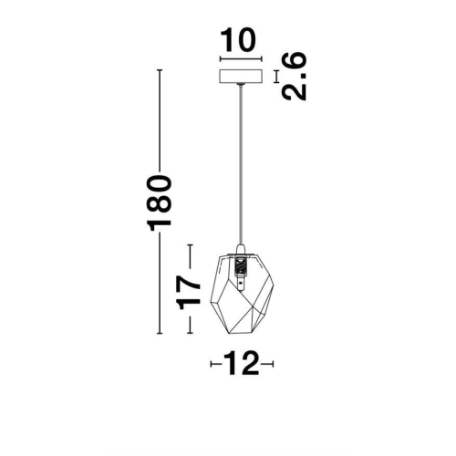 Závěsné svítidlo NOVA LUCE ICE G9 9160231 bez žárovky (obrázek 7)