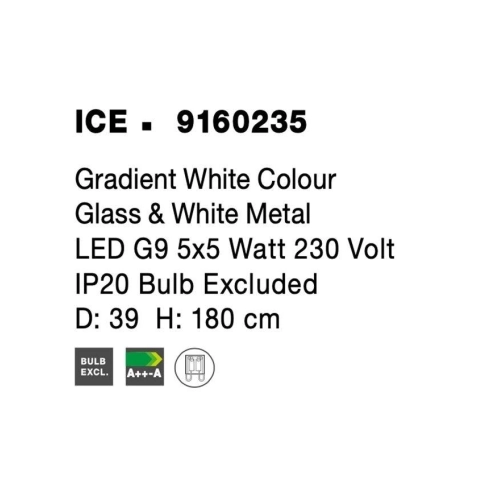 Závěsné svítidlo NOVA LUCE ICE G9 9160235 bez žárovky (obrázek 9)