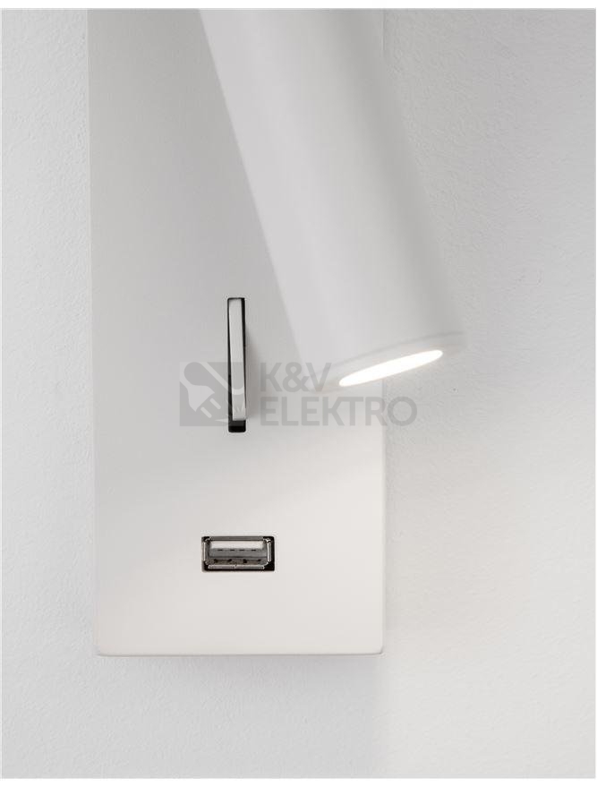 Obrázek produktu Nástěnné LED svítidlo NOVA LUCE FUSE 3W 3000K 9170101 5