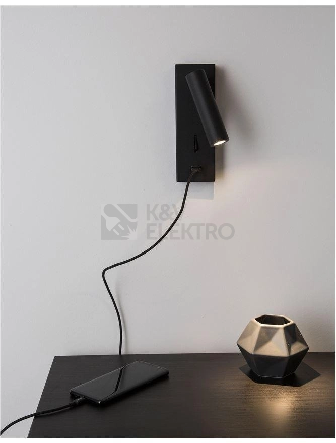 Obrázek produktu Nástěnné LED svítidlo NOVA LUCE FUSE 3W 3000K 9170102 3