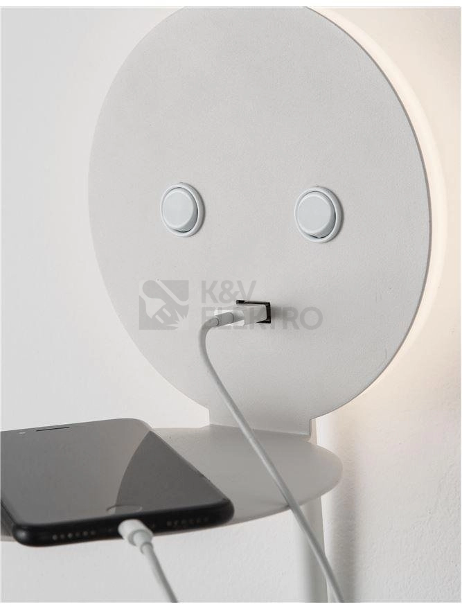 Obrázek produktu Nástěnné LED svítidlo NOVA LUCE ECLIP 9W 3000K 9173281 1