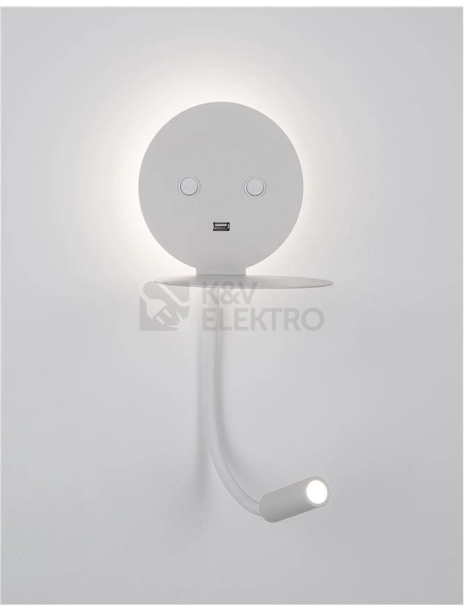 Obrázek produktu Nástěnné LED svítidlo NOVA LUCE ECLIP 9W 3000K 9173281 3