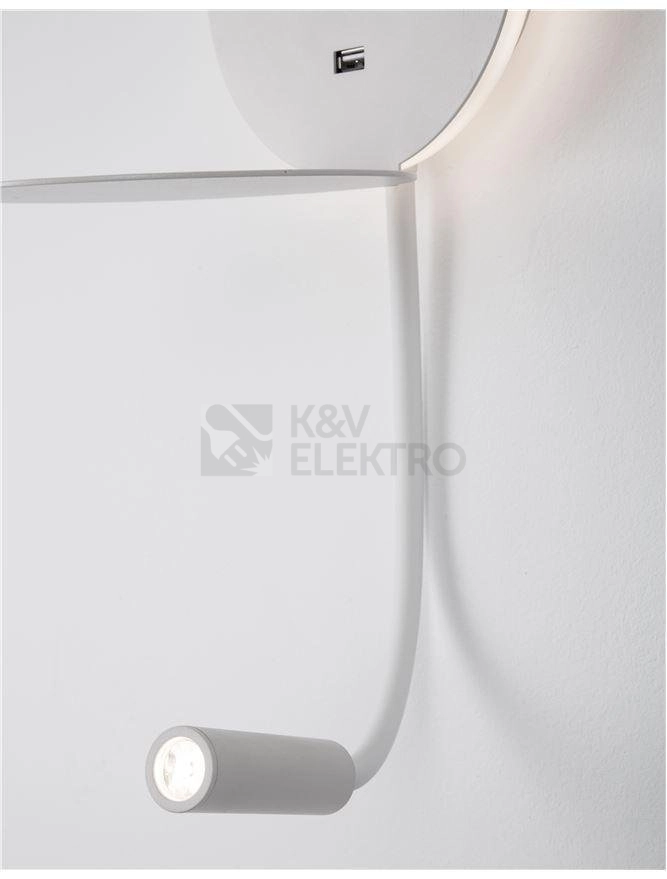 Obrázek produktu Nástěnné LED svítidlo NOVA LUCE ECLIP 9W 3000K 9173281 4
