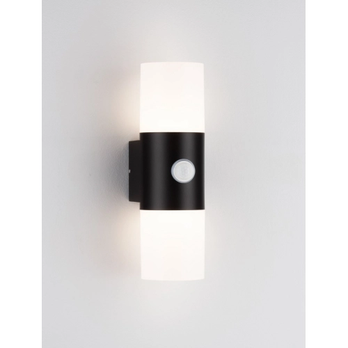 Nástěnné LED svítidlo NOVA LUCE PAUL 10W 3000K IP65 9176107 s pohybovým čidlem (obrázek 4)