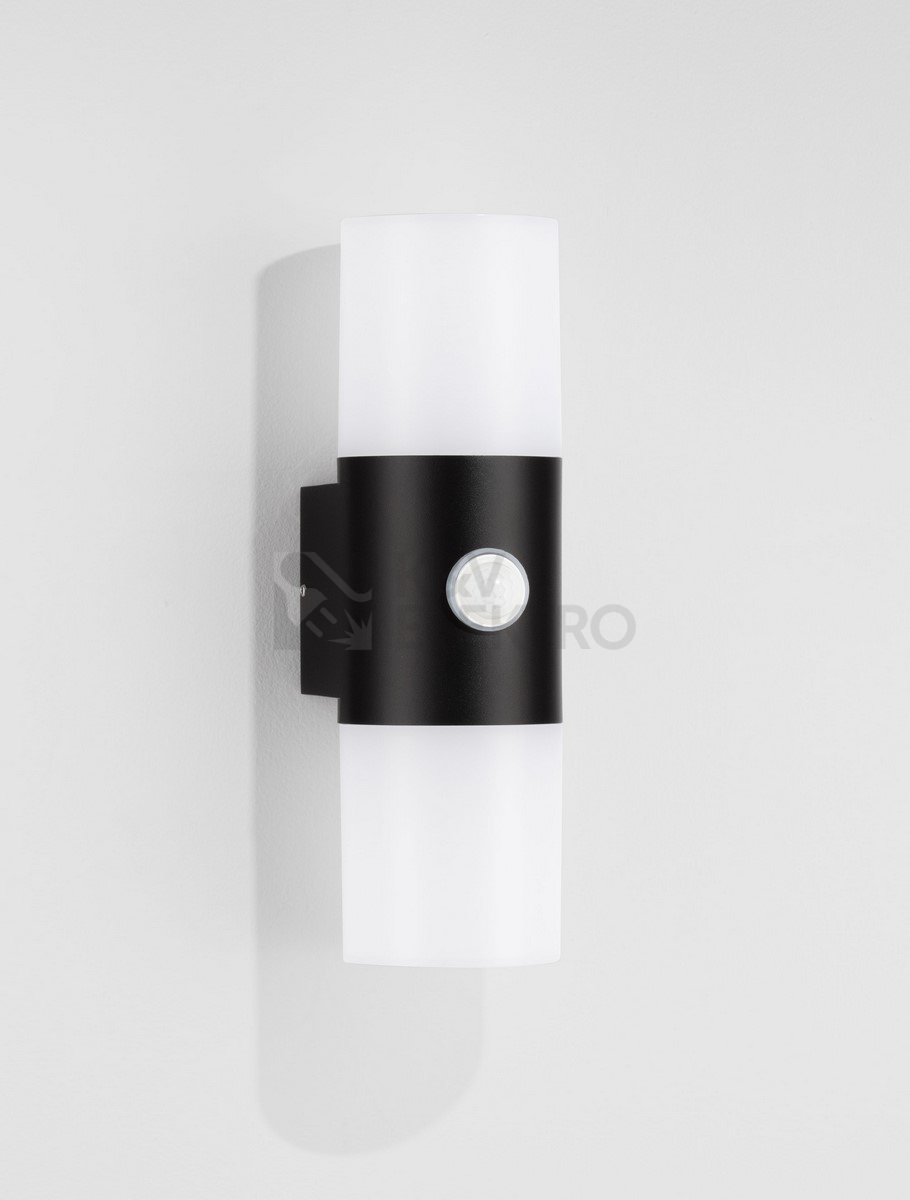Obrázek produktu Nástěnné LED svítidlo NOVA LUCE PAUL 10W 3000K IP65 9176107 s pohybovým čidlem 1