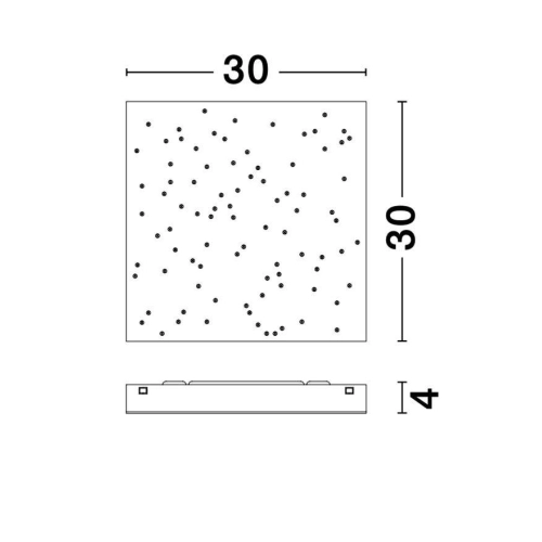 Stropní LED svítidlo NOVA LUCE CIELO 8W 3000-4000K 9180381 stmívatelné Triac (obrázek 10)