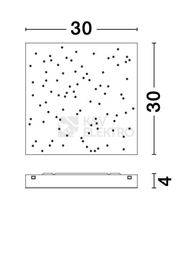 Obrázek produktu Stropní LED svítidlo NOVA LUCE CIELO 8W 3000-4000K 9180382 stmívatelné Triac 7