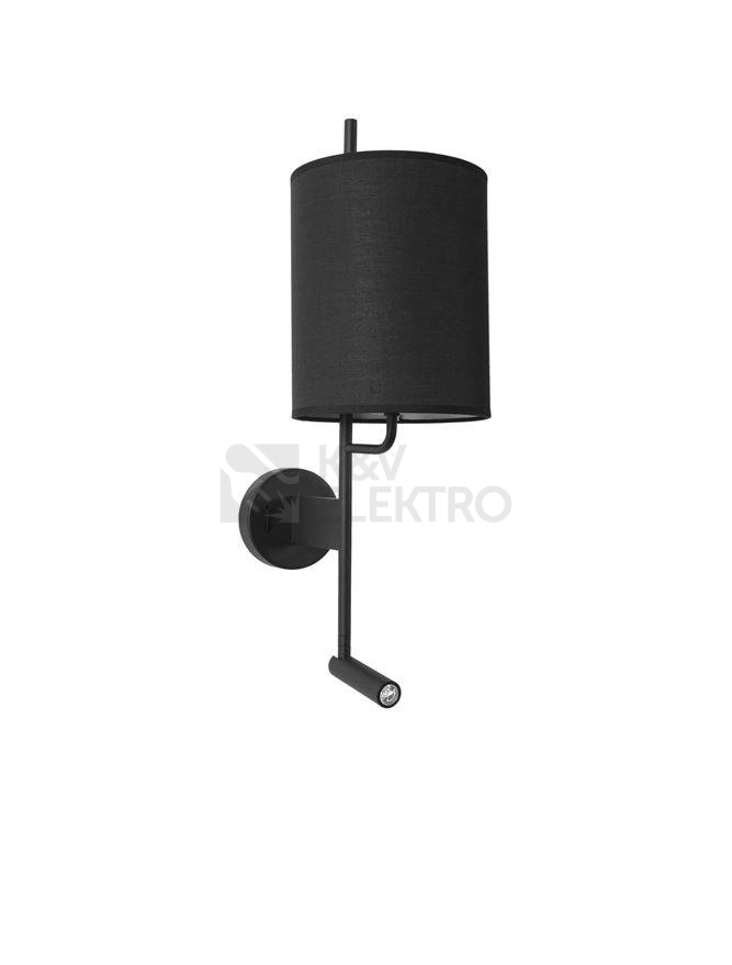 Obrázek produktu Nástěnné svítidlo NOVA LUCE YAMA E27 + LED na čtení 3000K 9180512 bez žárovky 0