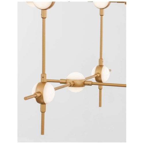 Závěsné LED svítidlo NOVA LUCE ATOMO 84W 3000K 9180630 stmívatelné Triac