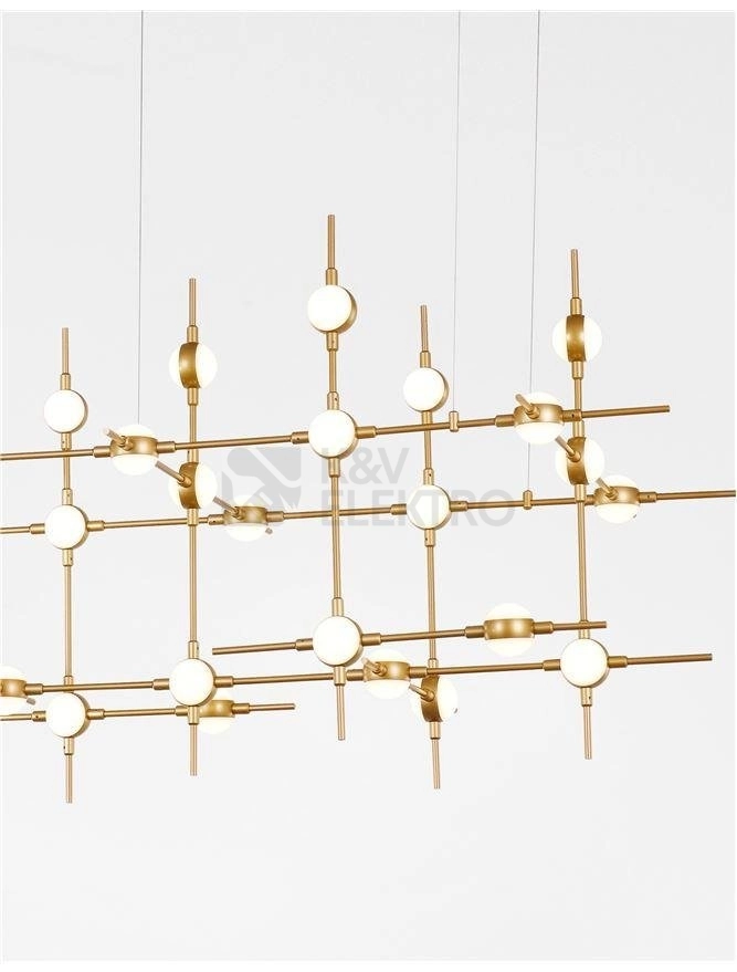 Obrázek produktu Závěsné LED svítidlo NOVA LUCE ATOMO 84W 3000K 9180630 stmívatelné Triac 4