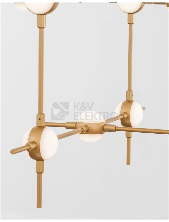 Obrázek produktu Závěsné LED svítidlo NOVA LUCE ATOMO 84W 3000K 9180630 stmívatelné Triac 6