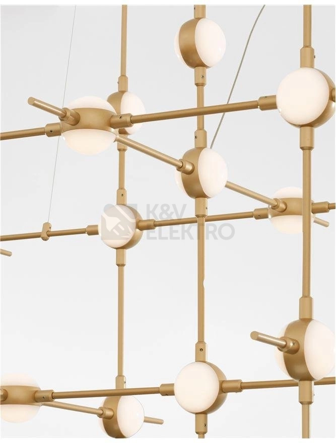 Obrázek produktu Závěsné LED svítidlo NOVA LUCE ATOMO 84W 3000K 9180630 stmívatelné Triac 7
