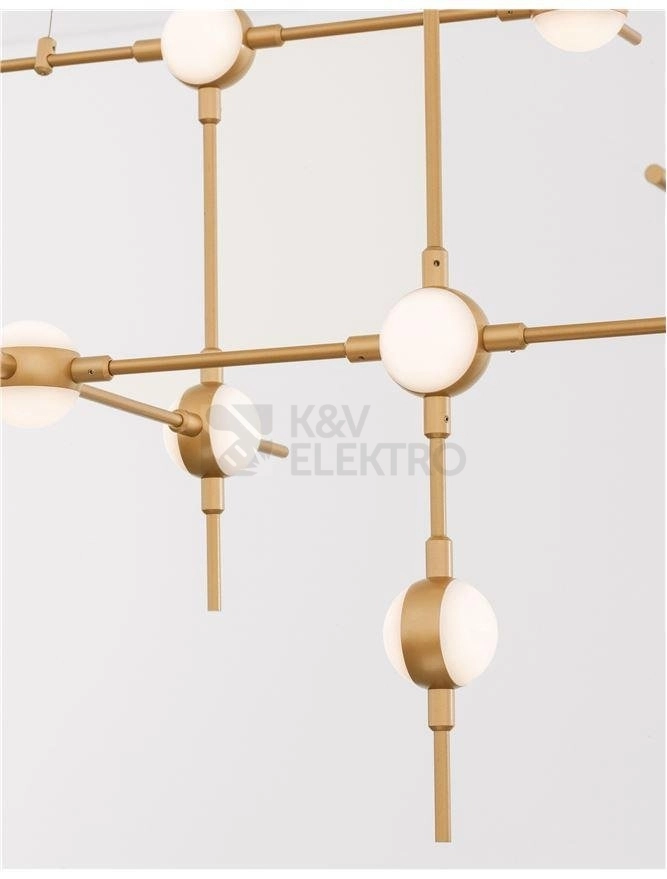 Obrázek produktu Závěsné LED svítidlo NOVA LUCE ATOMO 84W 3000K 9180630 stmívatelné Triac 8
