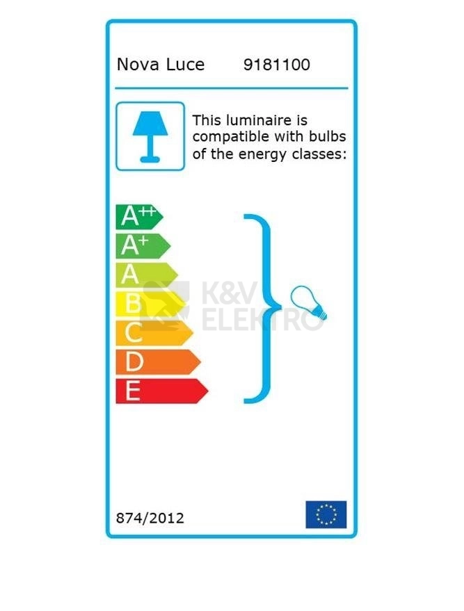 Obrázek produktu Závěsné svítidlo NOVA LUCE GRANE E14 9181100 bez žárovky 6