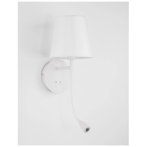 Nástěnné svítidlo NOVA LUCE NIA E27 + LED na čtení 3000K 9182371 bez žárovky (obrázek 5)