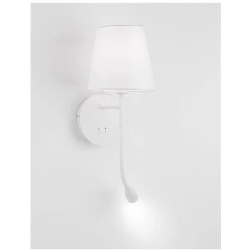 Nástěnné svítidlo NOVA LUCE NIA E27 + LED na čtení 3000K 9182371 bez žárovky (obrázek 9)