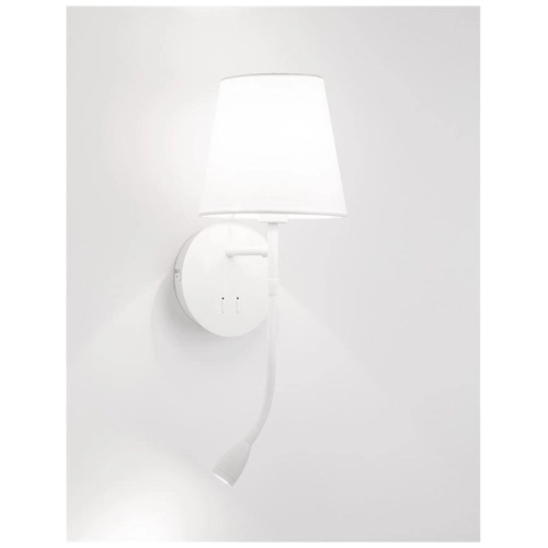 Nástěnné svítidlo NOVA LUCE NIA E27 + LED na čtení 3000K 9182371 bez žárovky (obrázek 10)