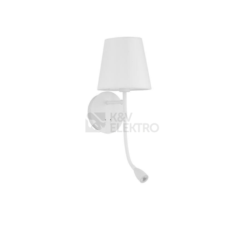 Nástěnné svítidlo NOVA LUCE NIA E27 + LED na čtení 3000K 9182371 bez žárovky