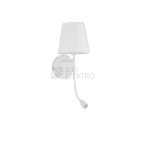 Nástěnné svítidlo NOVA LUCE NIA E27 + LED na čtení 3000K 9182371 bez žárovky
