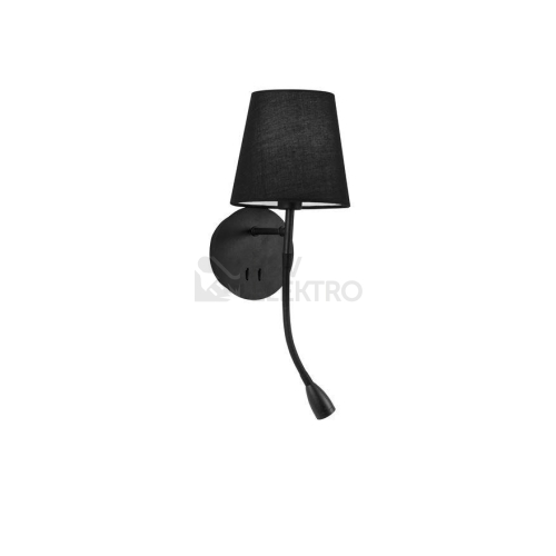 Nástěnné svítidlo NOVA LUCE NIA E27 + LED na čtení 3000K 9182372 bez žárovky