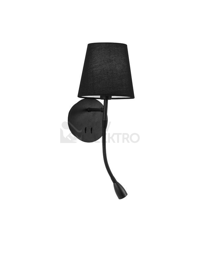 Obrázek produktu Nástěnné svítidlo NOVA LUCE NIA E27 + LED na čtení 3000K 9182372 bez žárovky 0