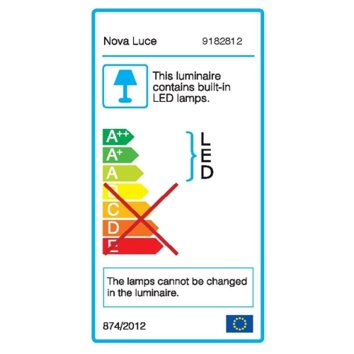 Nástěnné LED svítidlo NOVA LUCE HANDY 9W 3000K 9182812 (obrázek 6)
