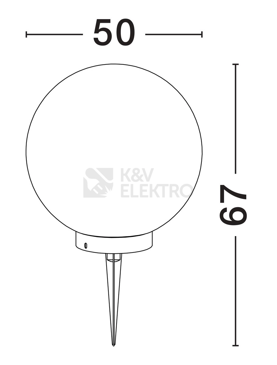 Obrázek produktu Zapichovací svítidlo NOVA LUCE METRO E27 12W IP65 9186715 bez žárovky 5