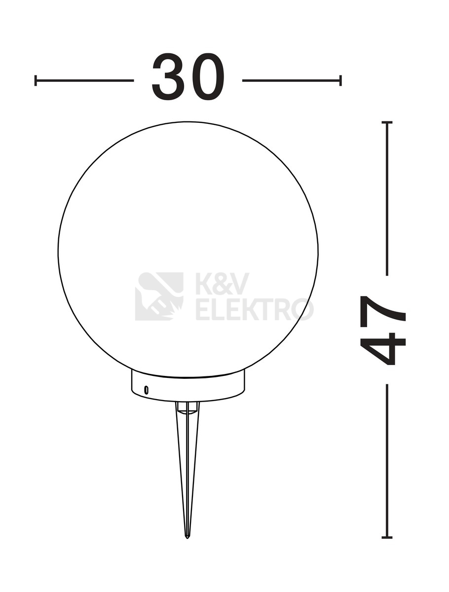 Obrázek produktu Zapichovací svítidlo NOVA LUCE METRO E14 5W IP65 9186717 bez žárovky 5