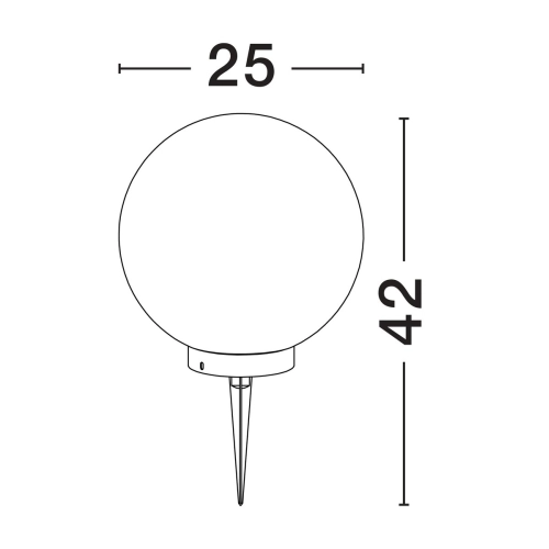 Zapichovací svítidlo NOVA LUCE METRO E14 5W IP65 9186718 bez žárovky (obrázek 6)