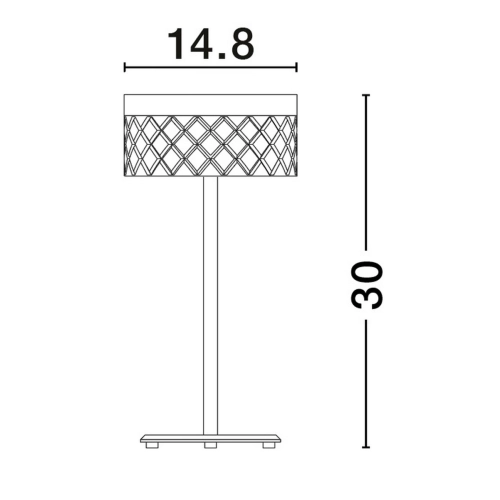Stolní LED lampa NOVA LUCE BION 6W 3000K 9186947 (obrázek 9)