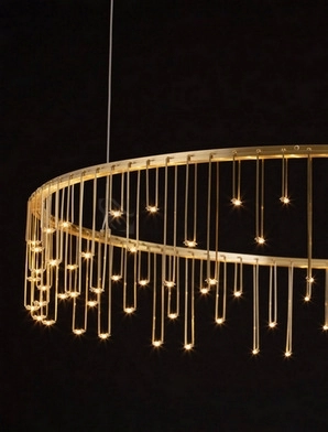 Obrázek produktu Závěsné LED svítidlo NOVA LUCE STELLAR 36W 3000K 9186978 stmívatelné Triac 3