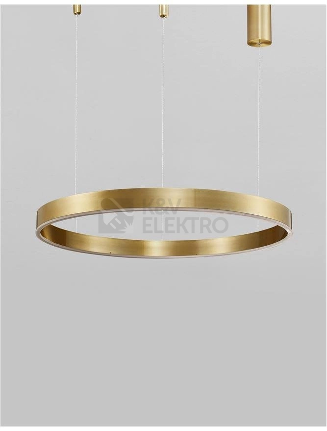 Obrázek produktu Závěsné LED svítidlo NOVA LUCE MOTIF 60W 3000K 9190655 stmívatelné Triac 3