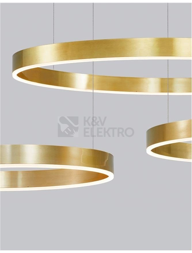 Obrázek produktu Závěsné LED svítidlo NOVA LUCE MOTIF 60W 3000K 9190655 stmívatelné Triac 4
