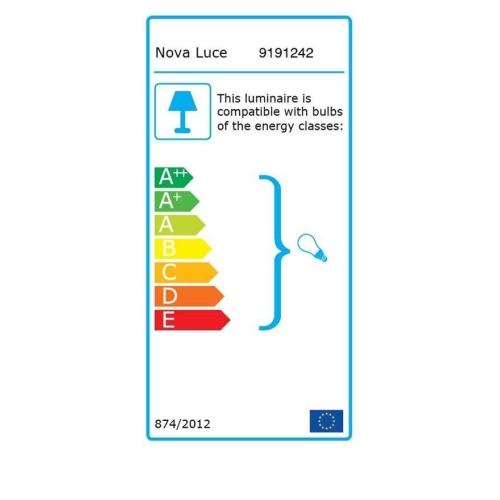 Závěsné svítidlo NOVA LUCE LONI E27 9191242 bez žárovky