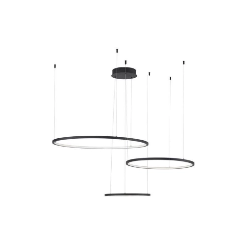 Závěsné LED svítidlo NOVA LUCE PURPLE 80W 3000K 9210312 stmívatelné Triac